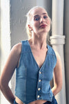 Pixie Denim Vest