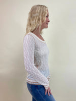 Clean Lines Lace Top