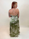 Tropical Adventures Knot Front Maxi Dress